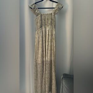 Boho Off The Shoulder Dress